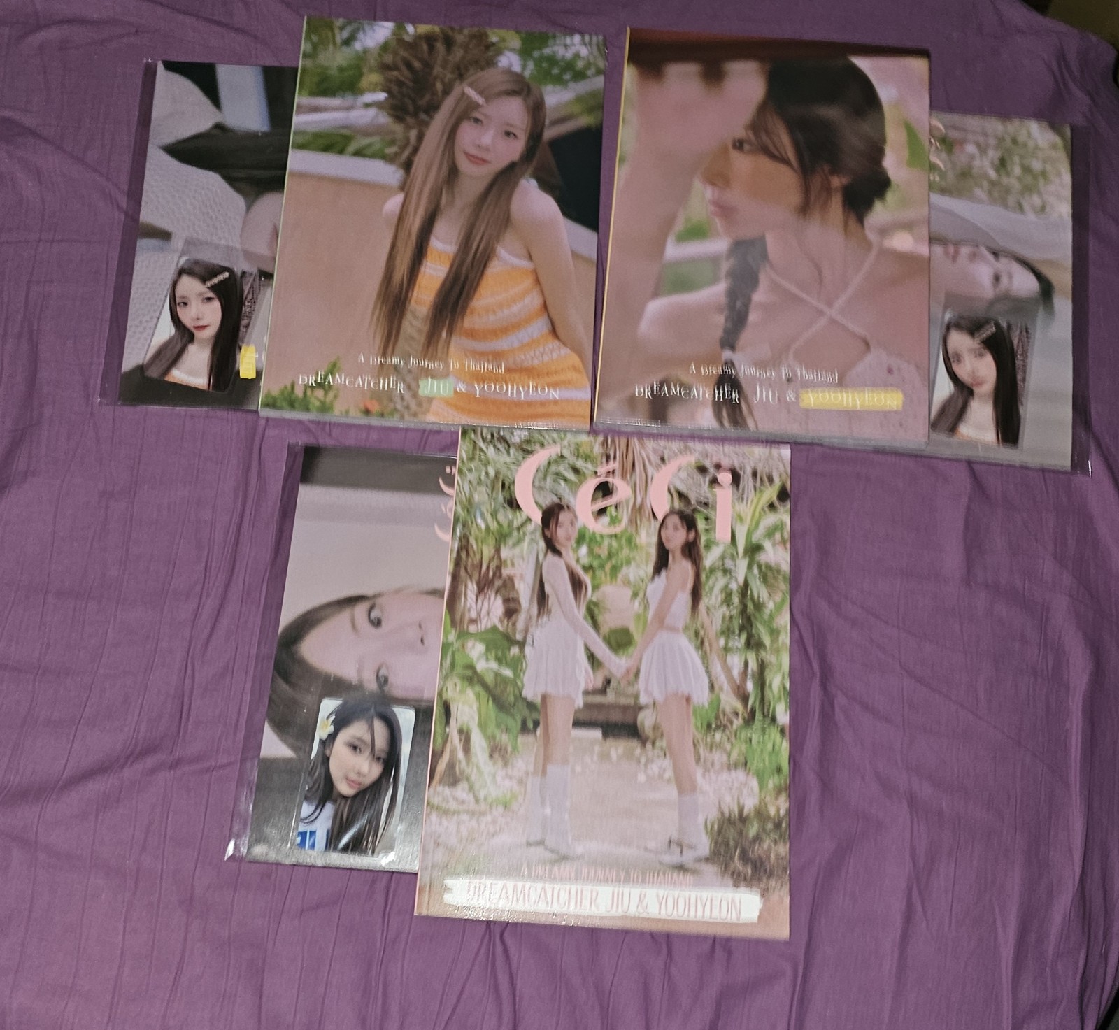 Dreamcatcher Jiu and Yoohyeon Thailand Photobooks