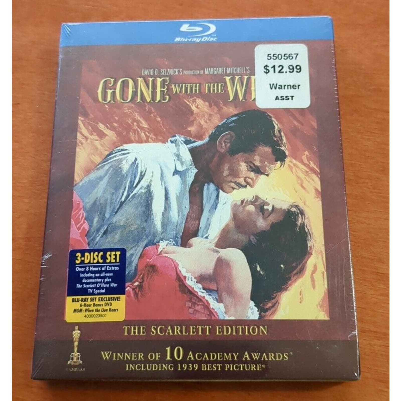 Gone With the Wind The Scarlett Edition Blu-ray Margaret Mitchell Selznick