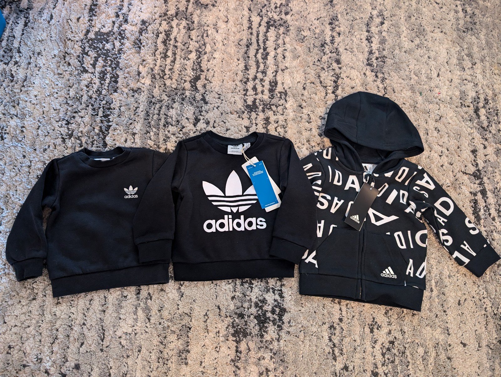 Adidas Sweatshirt Jacket Bundle NWT