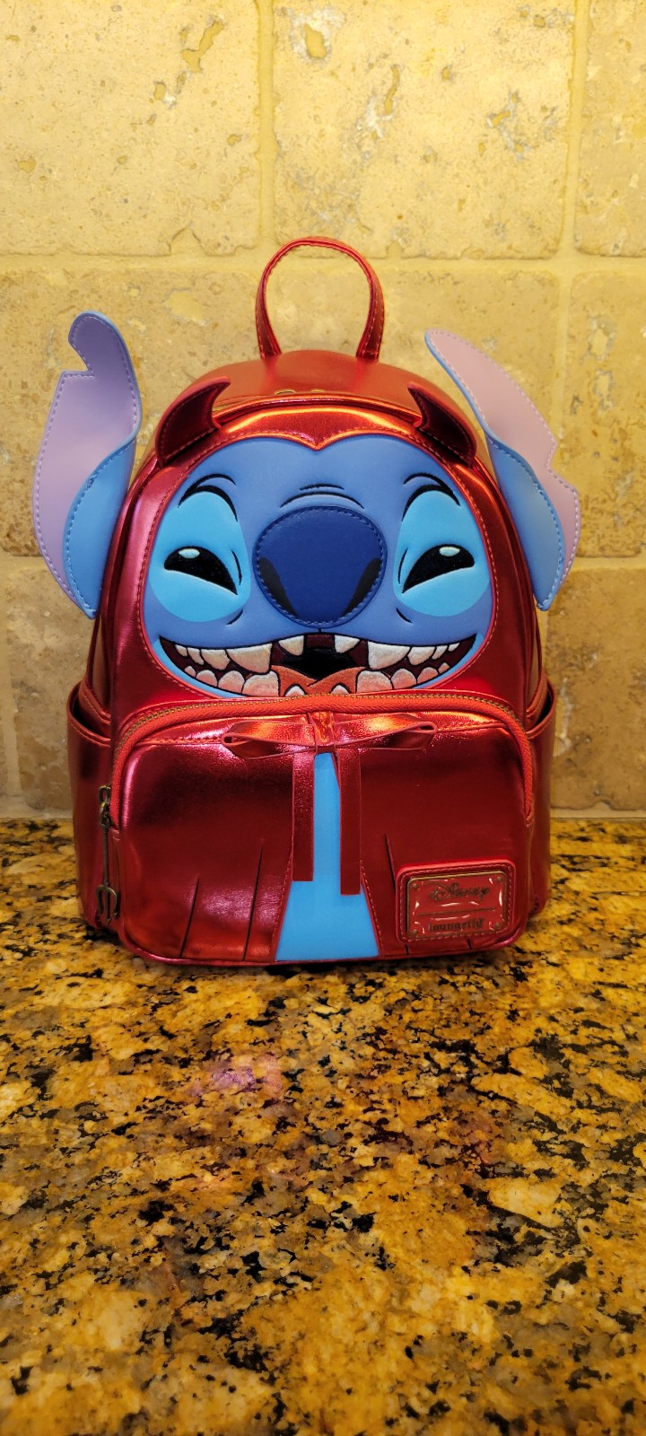 Loungefly Disney Stitch Devil Cosplay Mini Backpack NWT