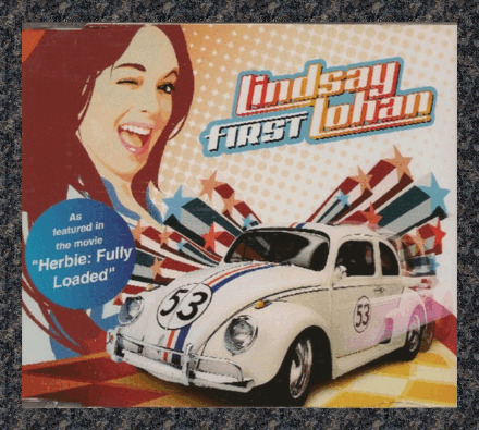 Lindsay Lohan - First (CD, 2005) Universal CD single NEW Import sealed
