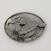 Vintage 1988 Siskiyou Belt Buckle Pewter Eagle and the Hawk Y-50 3.25