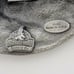 Vintage 1988 Siskiyou Belt Buckle Pewter Eagle and the Hawk Y-50 3.25