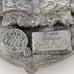 Vintage 1988 Siskiyou Belt Buckle Pewter Eagle and the Hawk Y-50 3.25