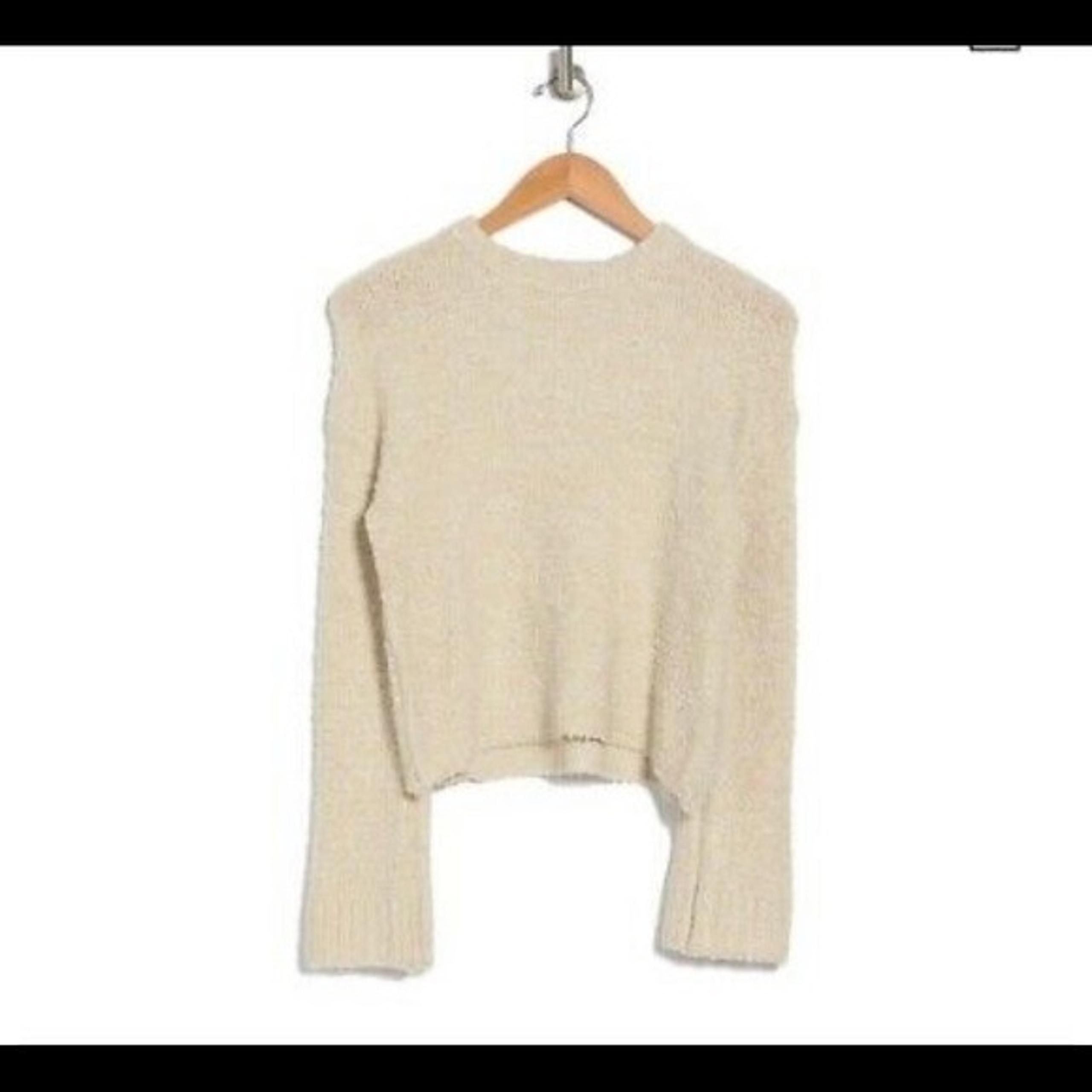 Abound Beige Oatmeal Knit Crew Neck Sweater SZ XS