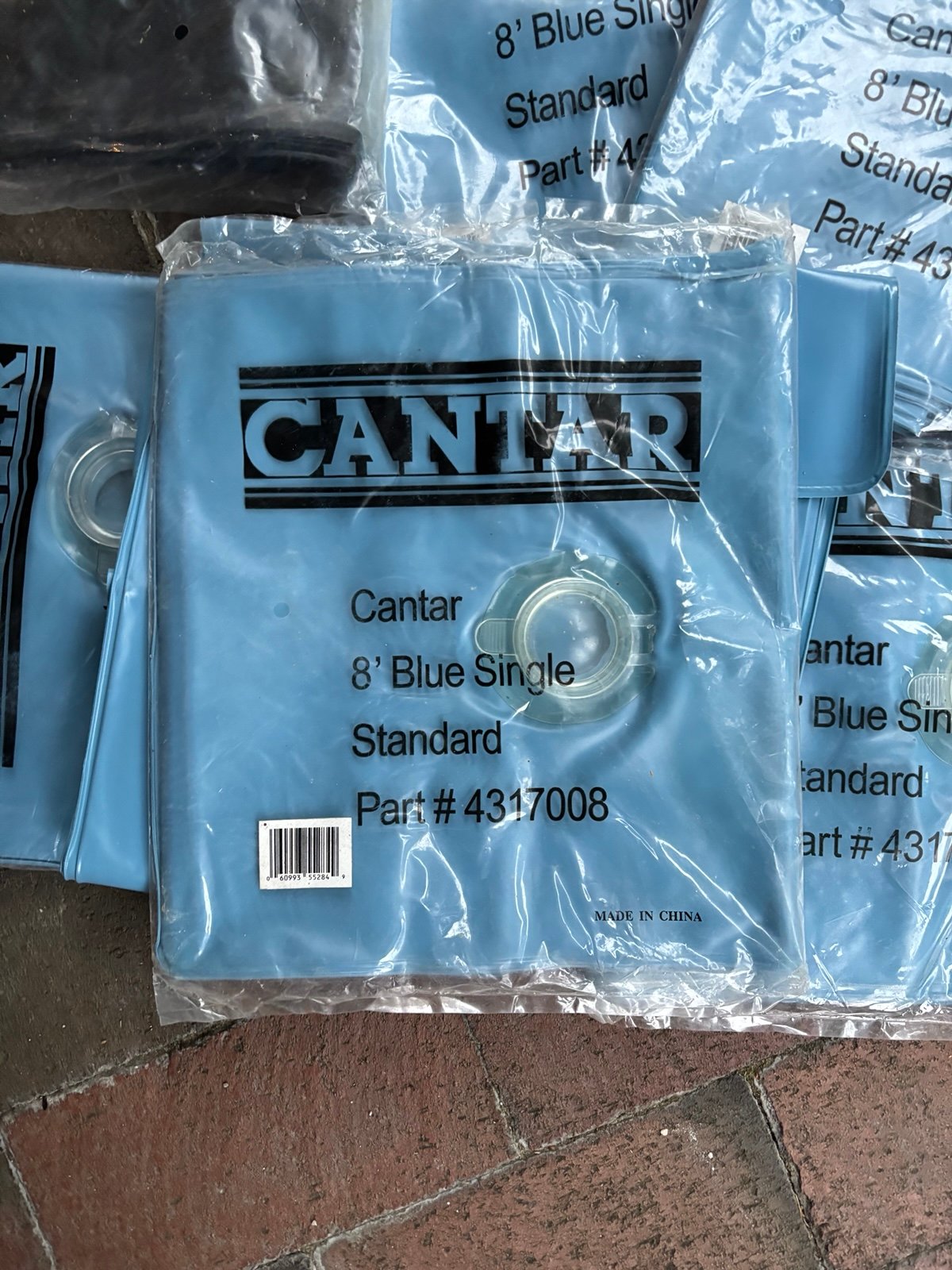 Pool cover water bags
