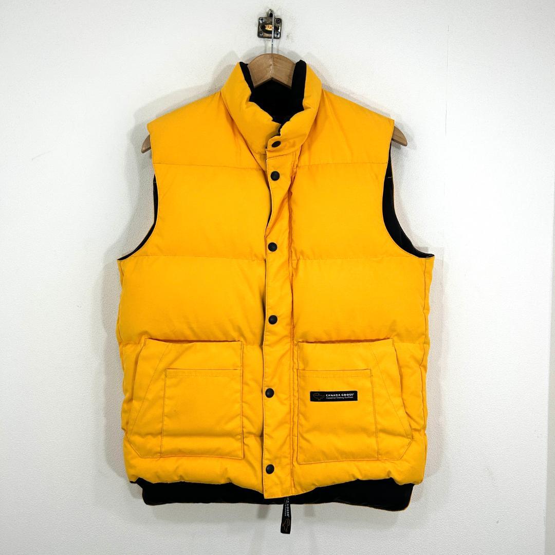 【Rare Color】Old CANADA GOOSE Down Vest Yellow