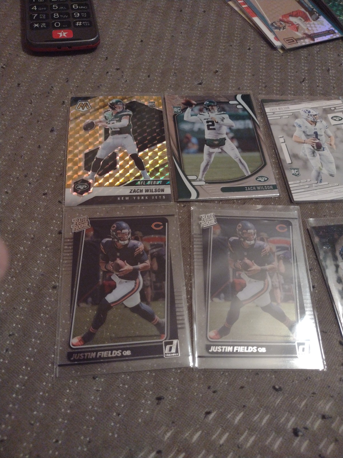 Rookie QB Card Lot
