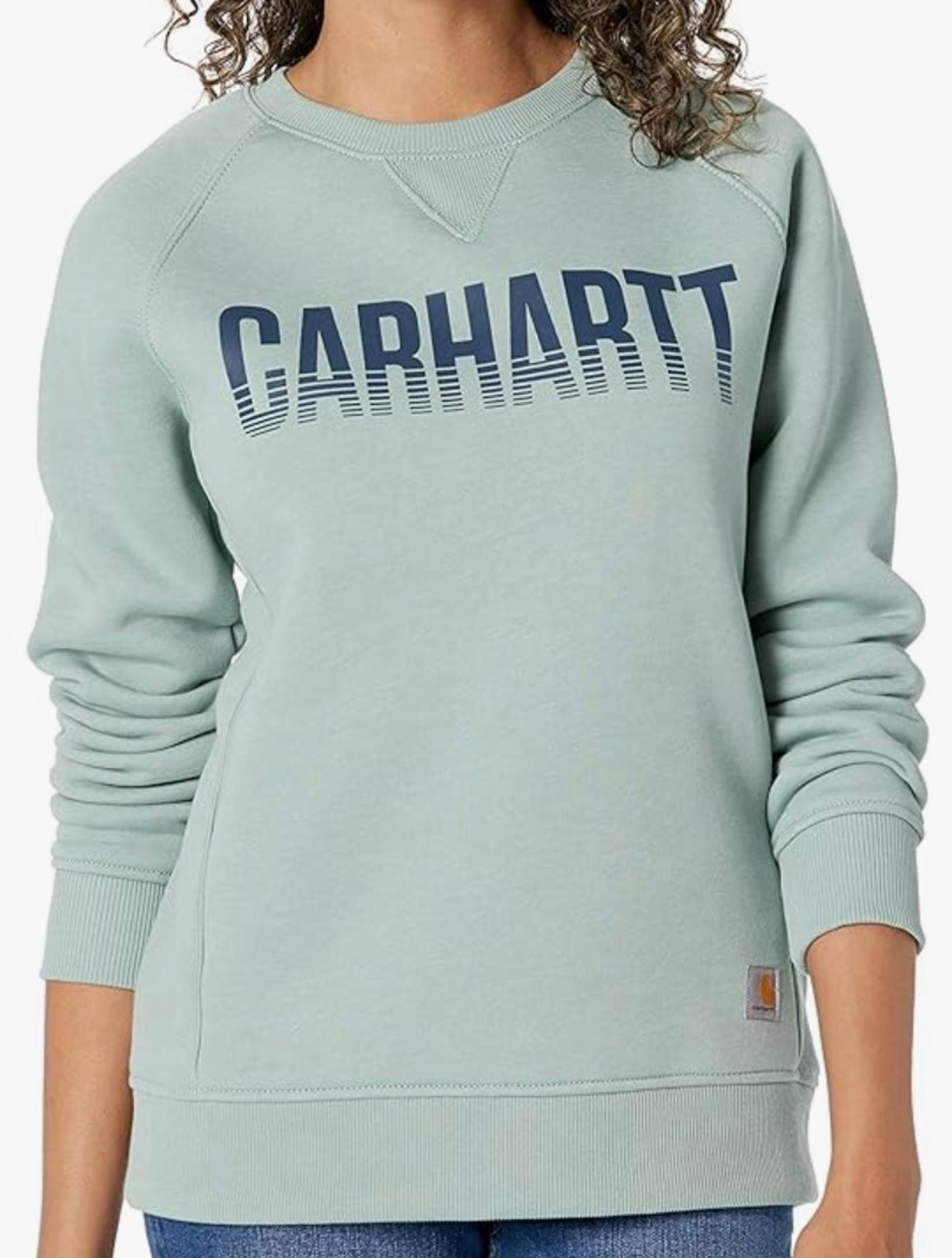 Womens Size 2X Carhartt Graphic Crew Neck Sweatshirt - NWT *FREE SHIPPING*