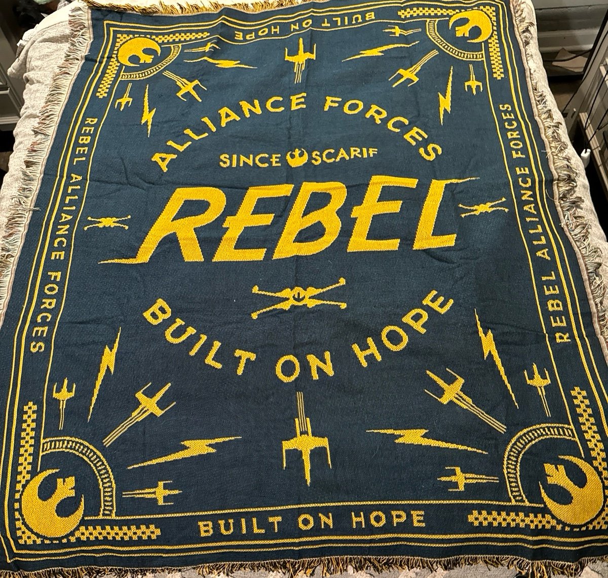 Star Wars Rebel Alliance Blanket
