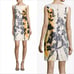 Lafayette 148 Faith Sheath Dress Size 12 Trellis Shadow Floral Sleeveless Career