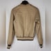 Chromosome in X women's beige bomber jacket size Small