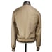 Chromosome in X women's beige bomber jacket size Small