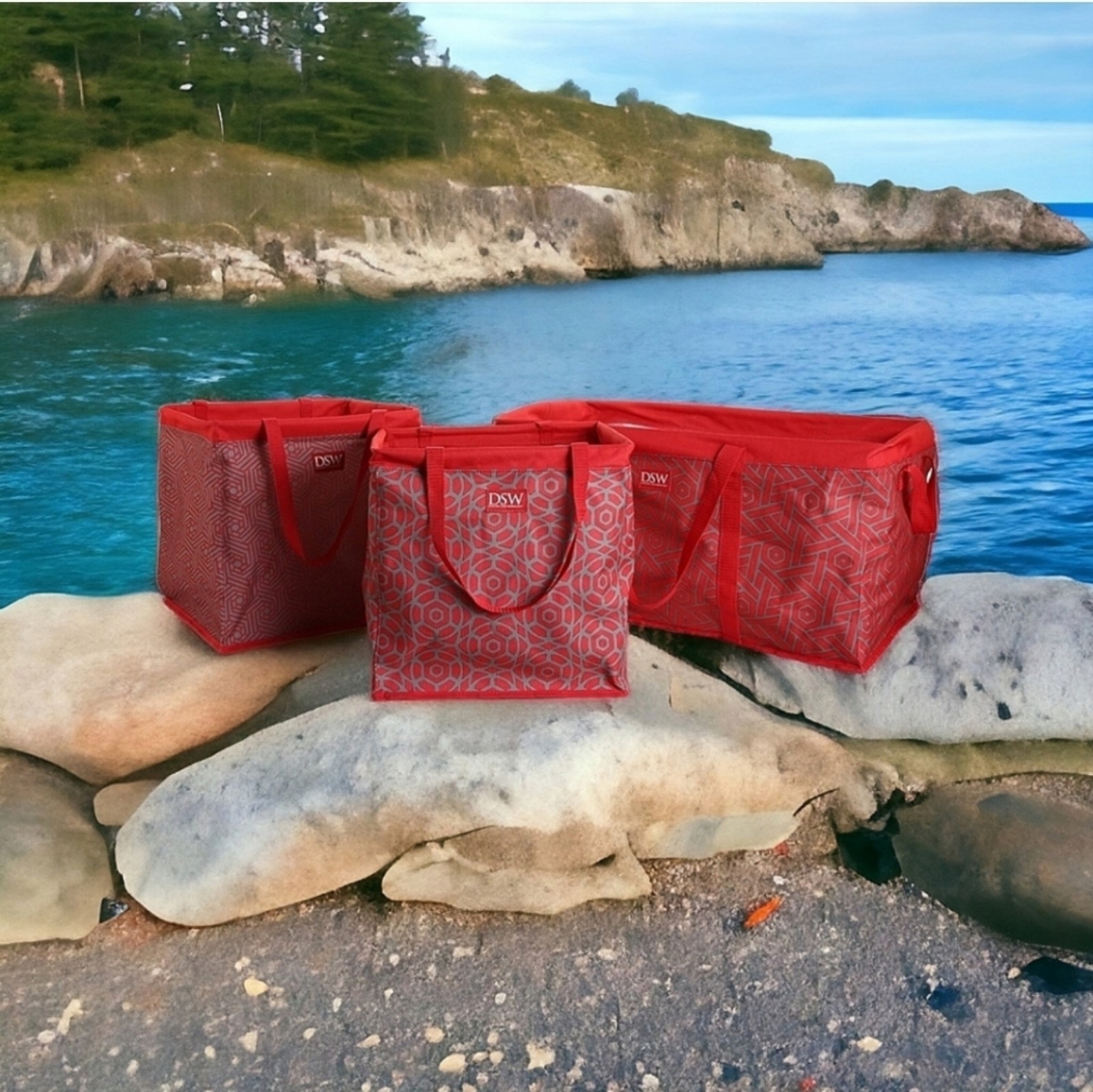 DSW Polyester Tote Bags Mercari