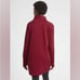 {Athleta} Cozy Karma Asymmetrical Sweatshirt Dress in Red - Womens Medium
