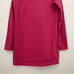 {Athleta} Cozy Karma Asymmetrical Sweatshirt Dress in Red - Womens Medium