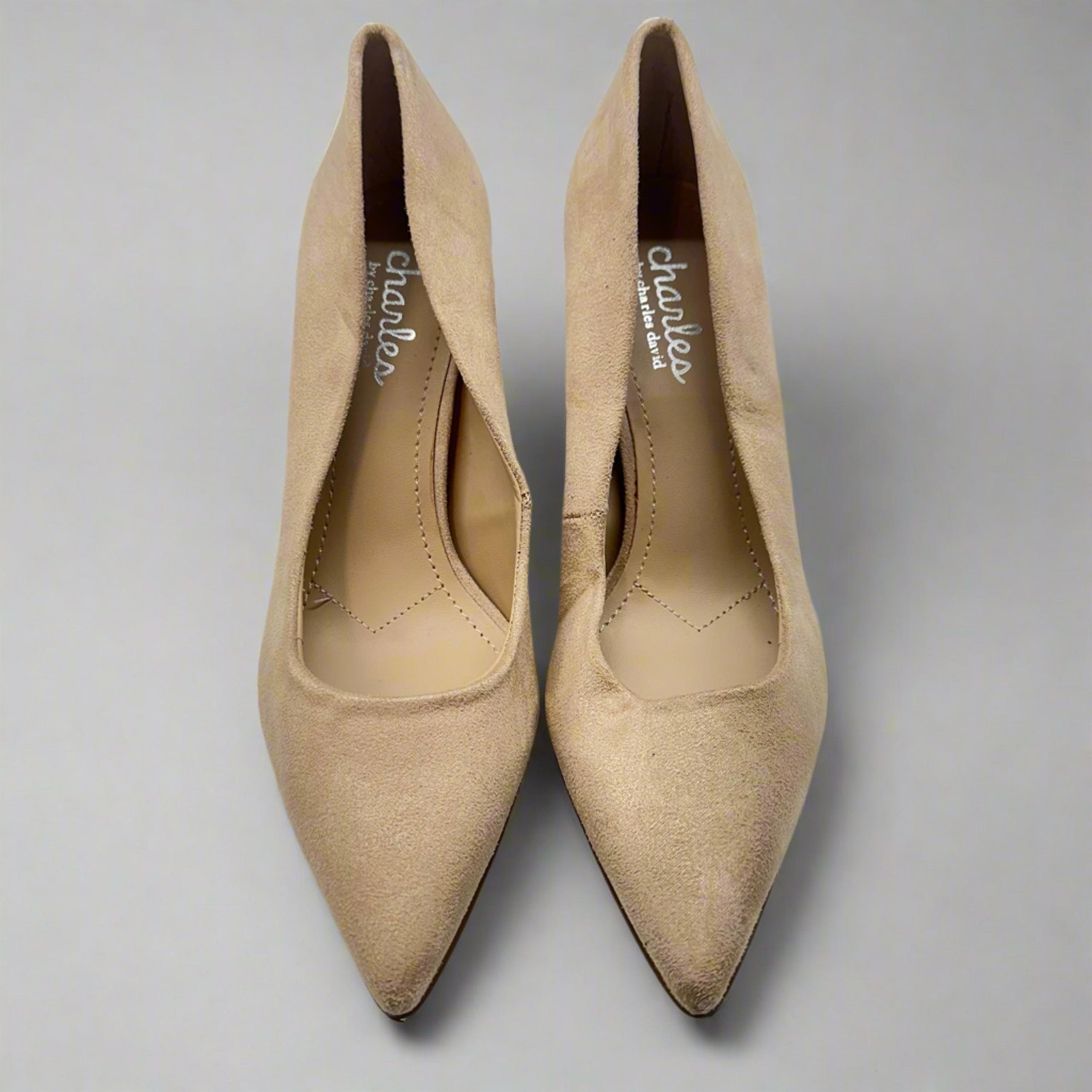 Charles by Charles David Women’s Suede Block Heel Pumps 6.5 NWOB New