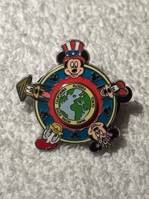 Disney Walt Disney World Create A Pin Around the World 2006 LE 500 pin