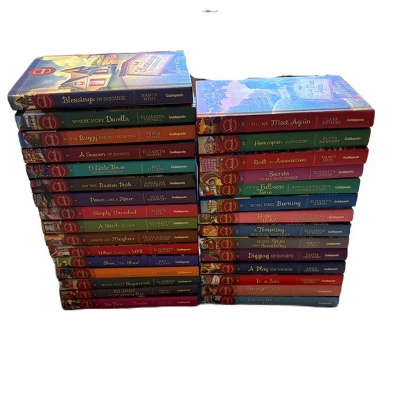 Sugarcreek Amish Mysteries Guidepost Books Lot 30 Hardcover Collection