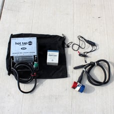 Zodi Outback Gear Hot Tap Plus Portable Propane Hot Water Camp Shower w/ Battery