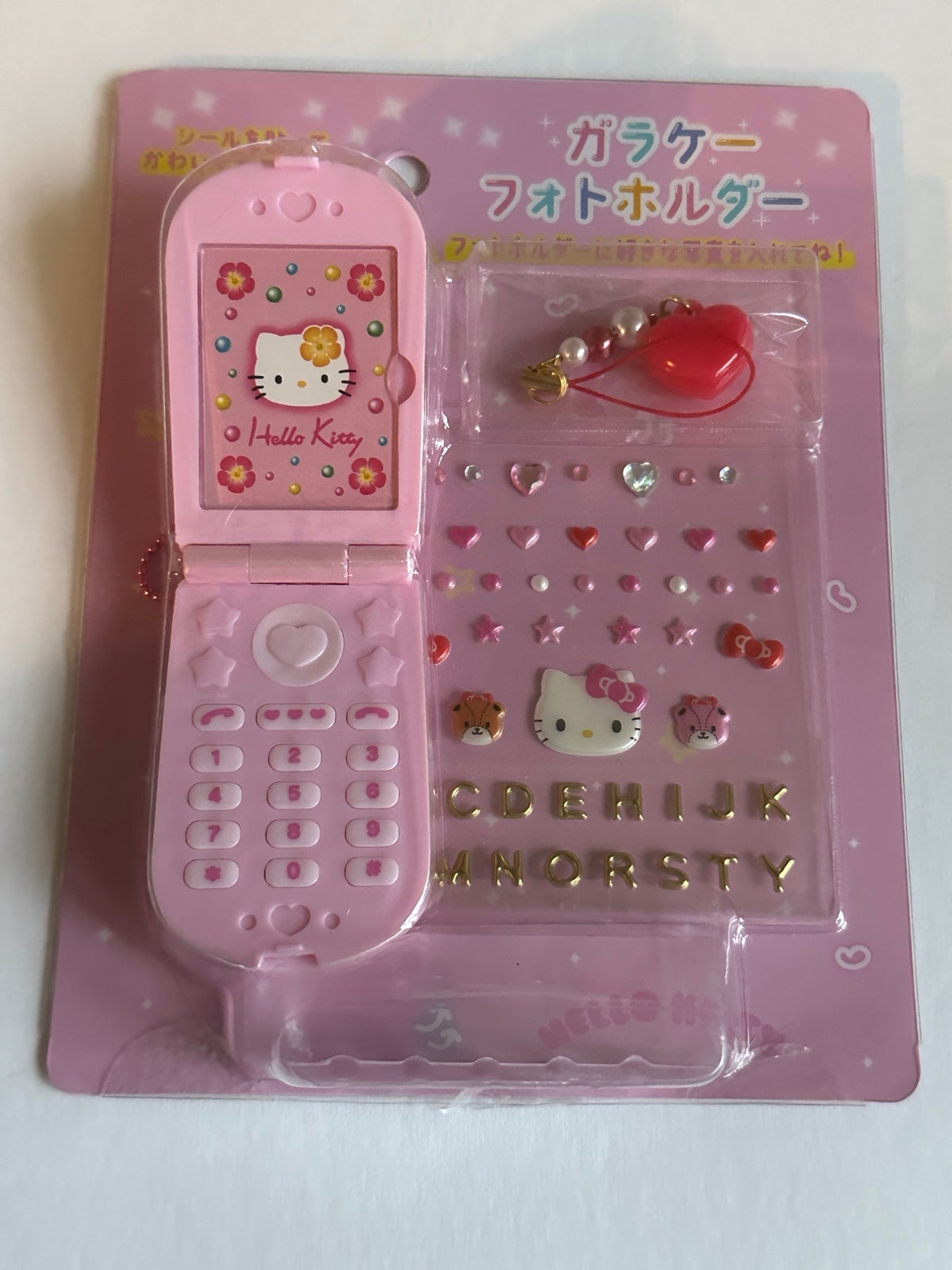 Sanrio Hello Kitty Garake Phone Photo Holder (Tokimeki Heisei Kogal)