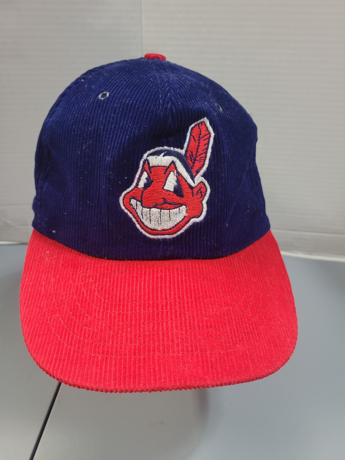 Vintage Cleveland Indians Corduroy Hat