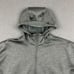 The North Face Jacket Womens Medium Cozy Slacker Full Zip Hoodie Gray Fleece