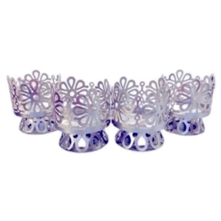 4 Bath and Body Works Candle Holders