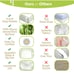 BAMPURE Luxury Series 6 Pcs Queen Sheet Set