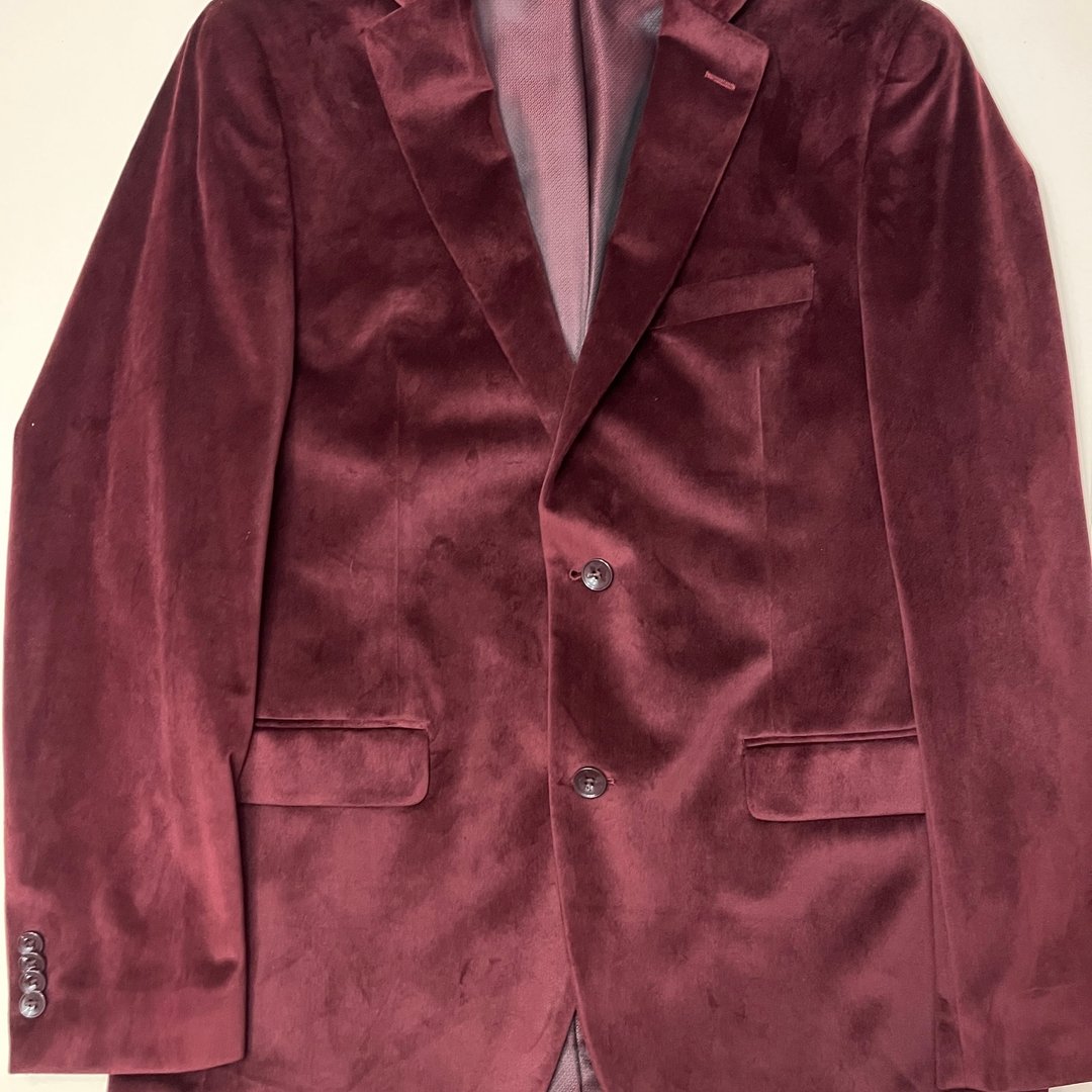 Men's Alfani Velvet Slim Fit Blazer size 40R