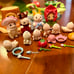 Sylvanian Families Fairy Secret Tree Gift Set - Includes six small fairies and a playground.