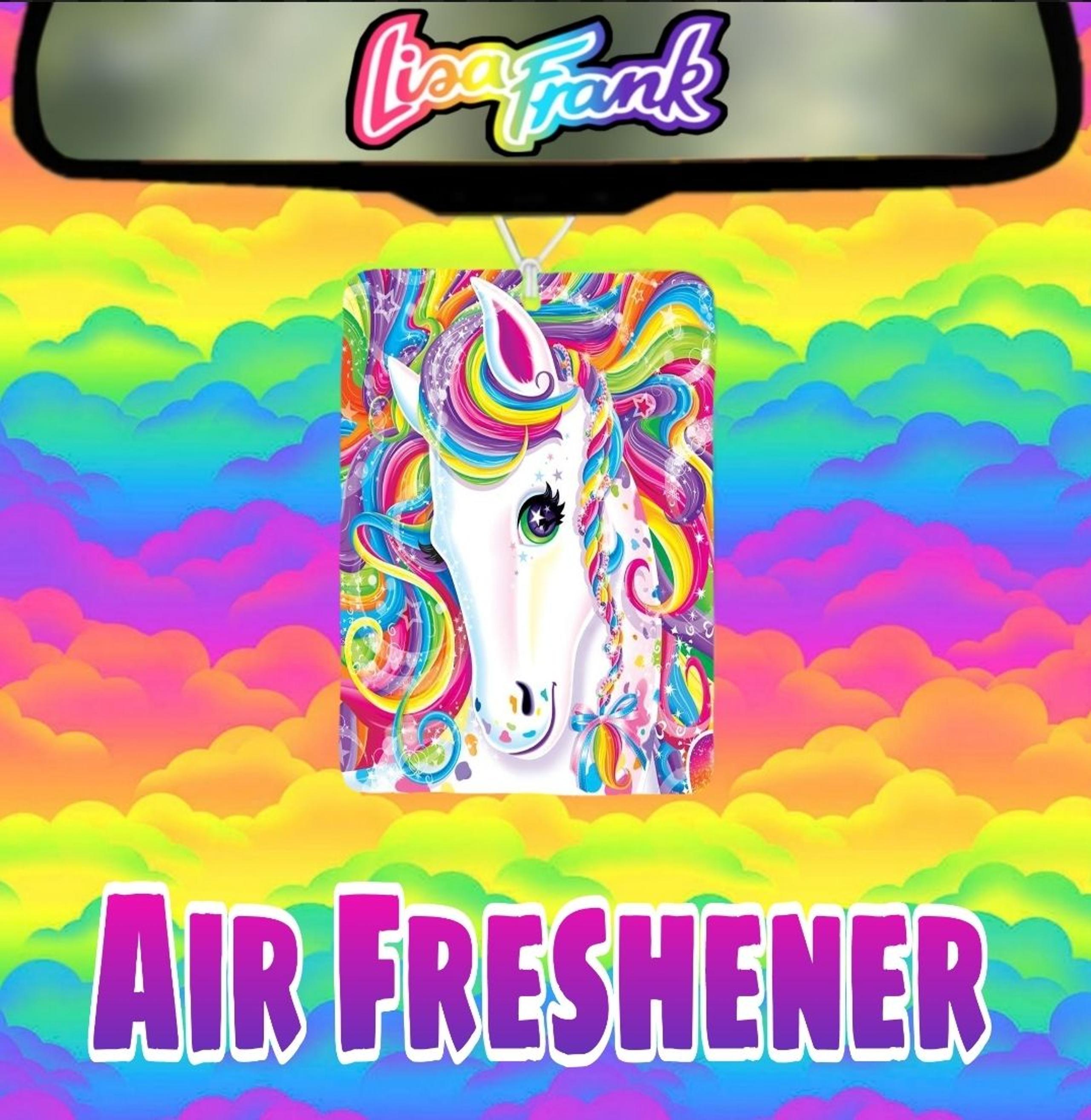Lisa Frank Inspired Car Air Freshener