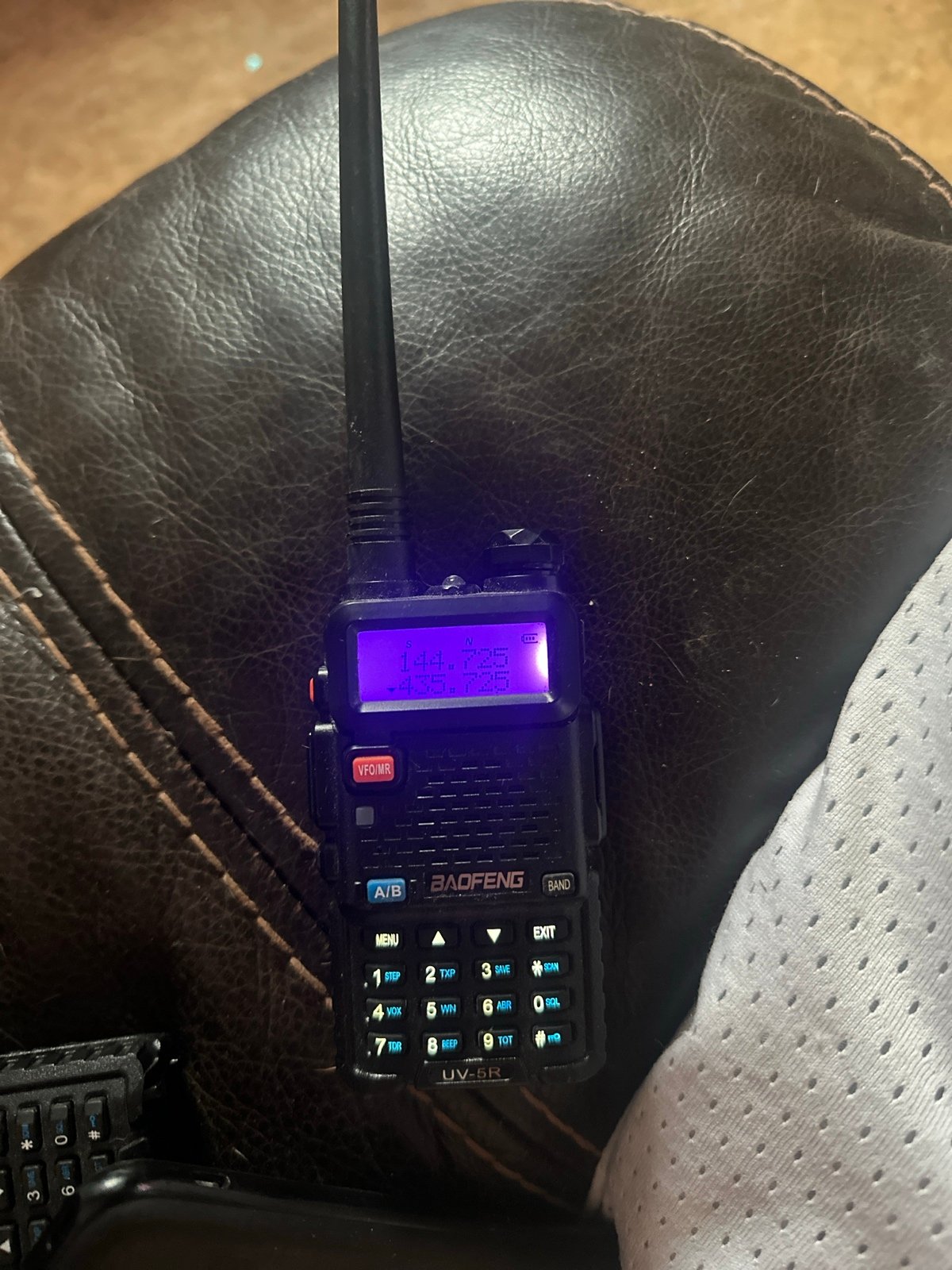 2 Baofeng UV-5R Dual Band Two-Way Radios w/ Charging Docks