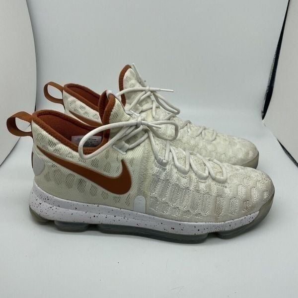 Used Nike KD 9 Texas PE Player Sample sz 11 Team Issued Promo Exclusive Durant
