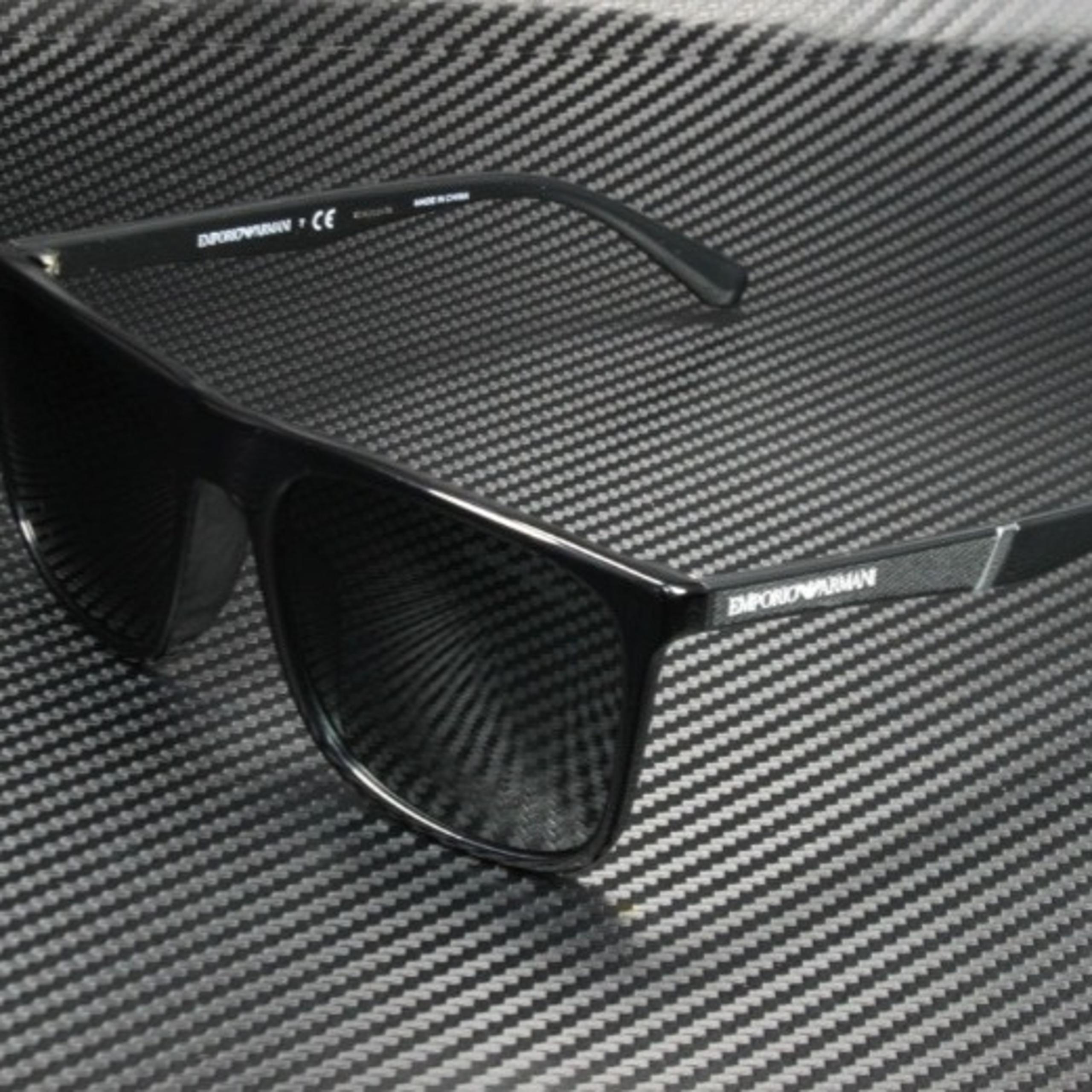 Emporio Armani Men's Black and Grey 58mm Sunglasses!