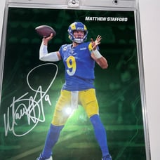 Matthew Stafford Emnate /99 signed 8x10