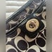Coach vintage black crossbody bag