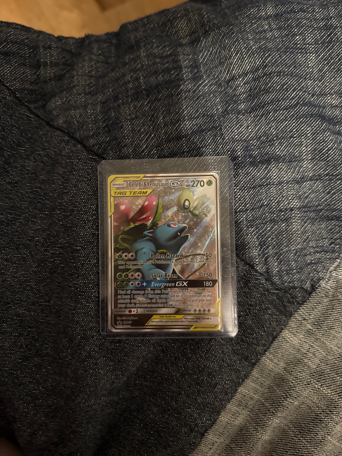 Celebi & Venusaur Gx Promo Card