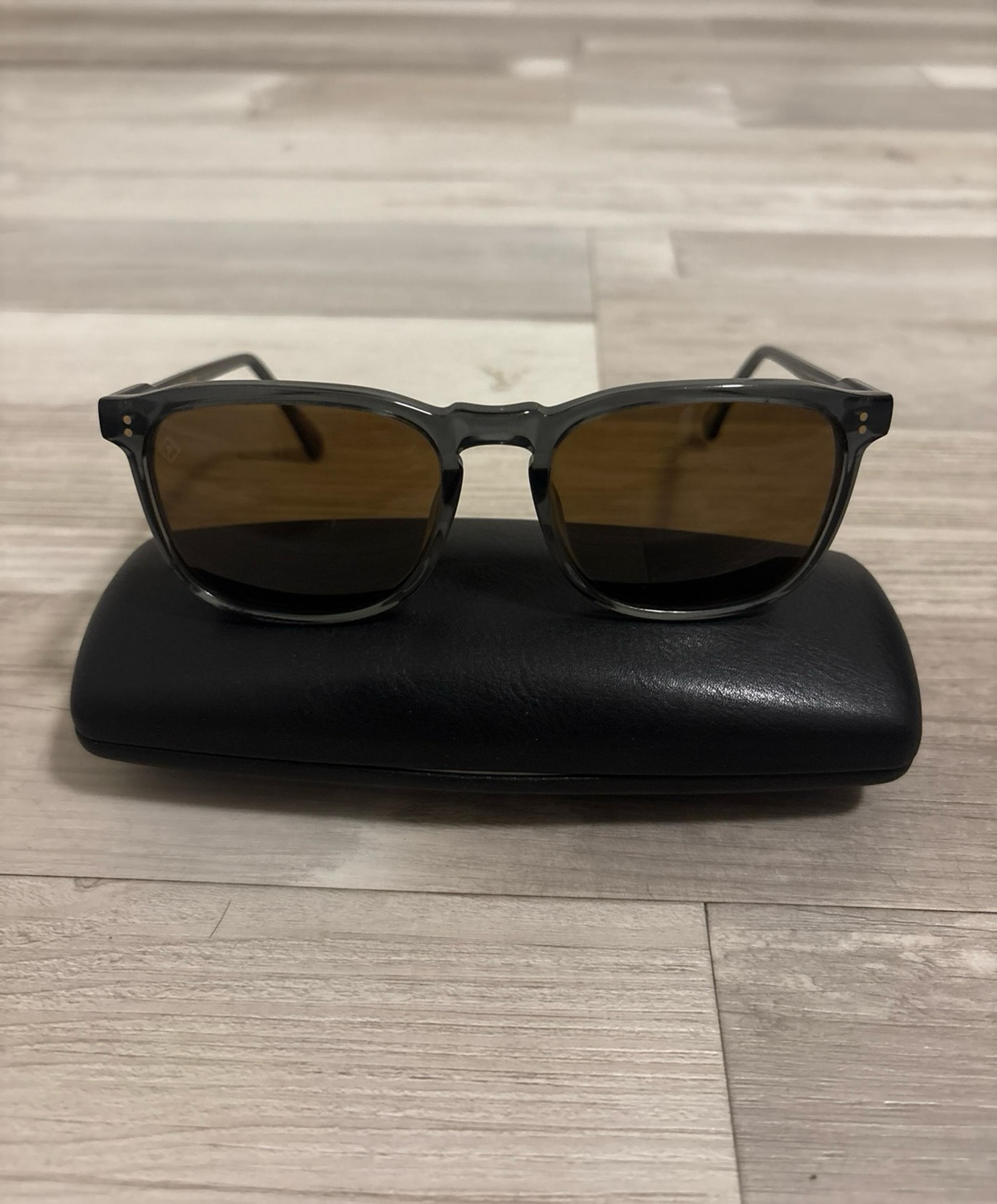 RAEN Wiley [Slate /  Vibrant Brown Polarized Sunglasses] (FREE CASE INCLUDED)