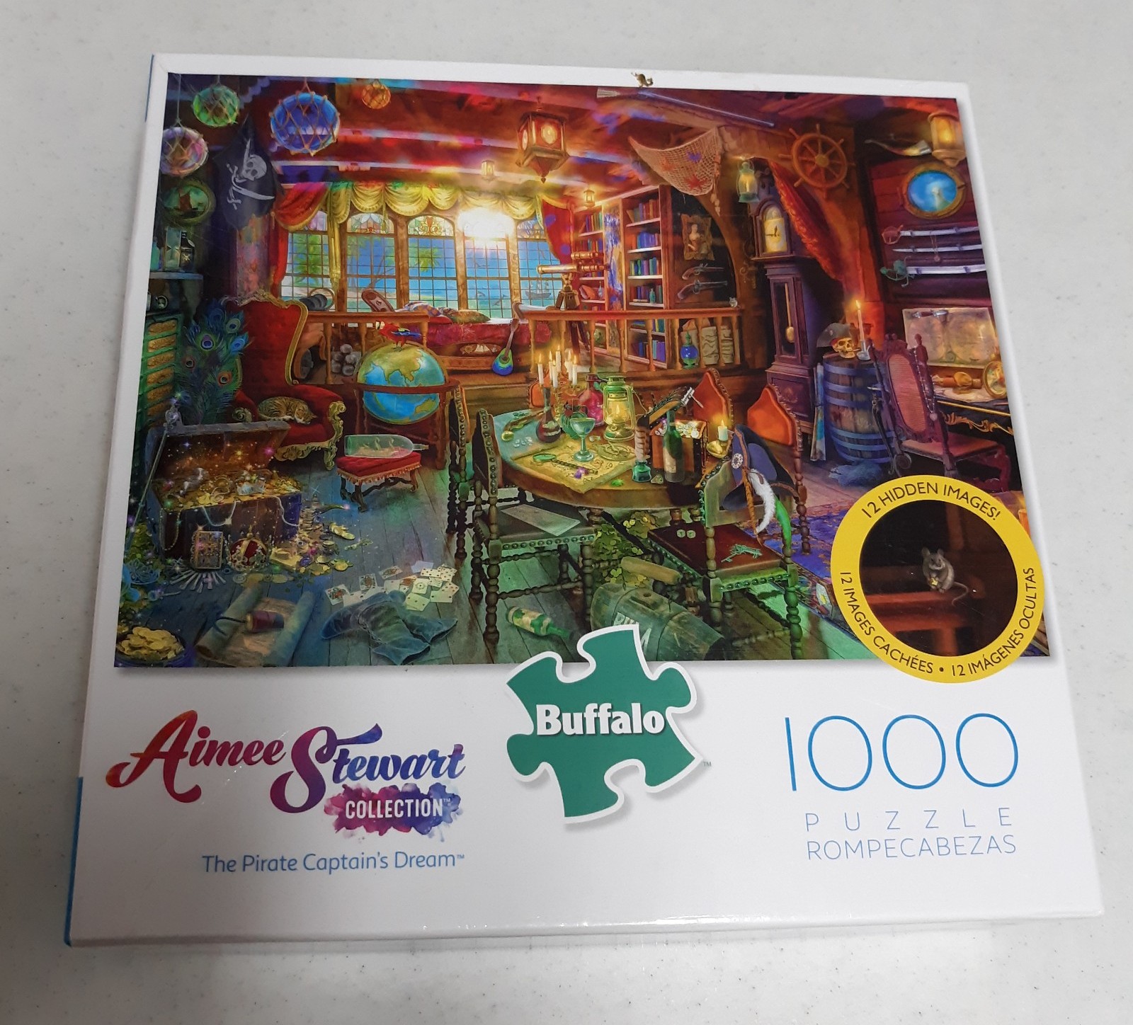 Buffalo Puzzle1000 Aimee Stewart Collection The Pitat Captain's dream 27×20