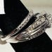 10k White Gold 1/3 CTTW Diamond Ring Set Size 7