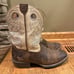 Ariat Youth Crossfire Distressed Cowboy Boots Size 3