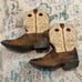 Ariat Youth Crossfire Distressed Cowboy Boots Size 3