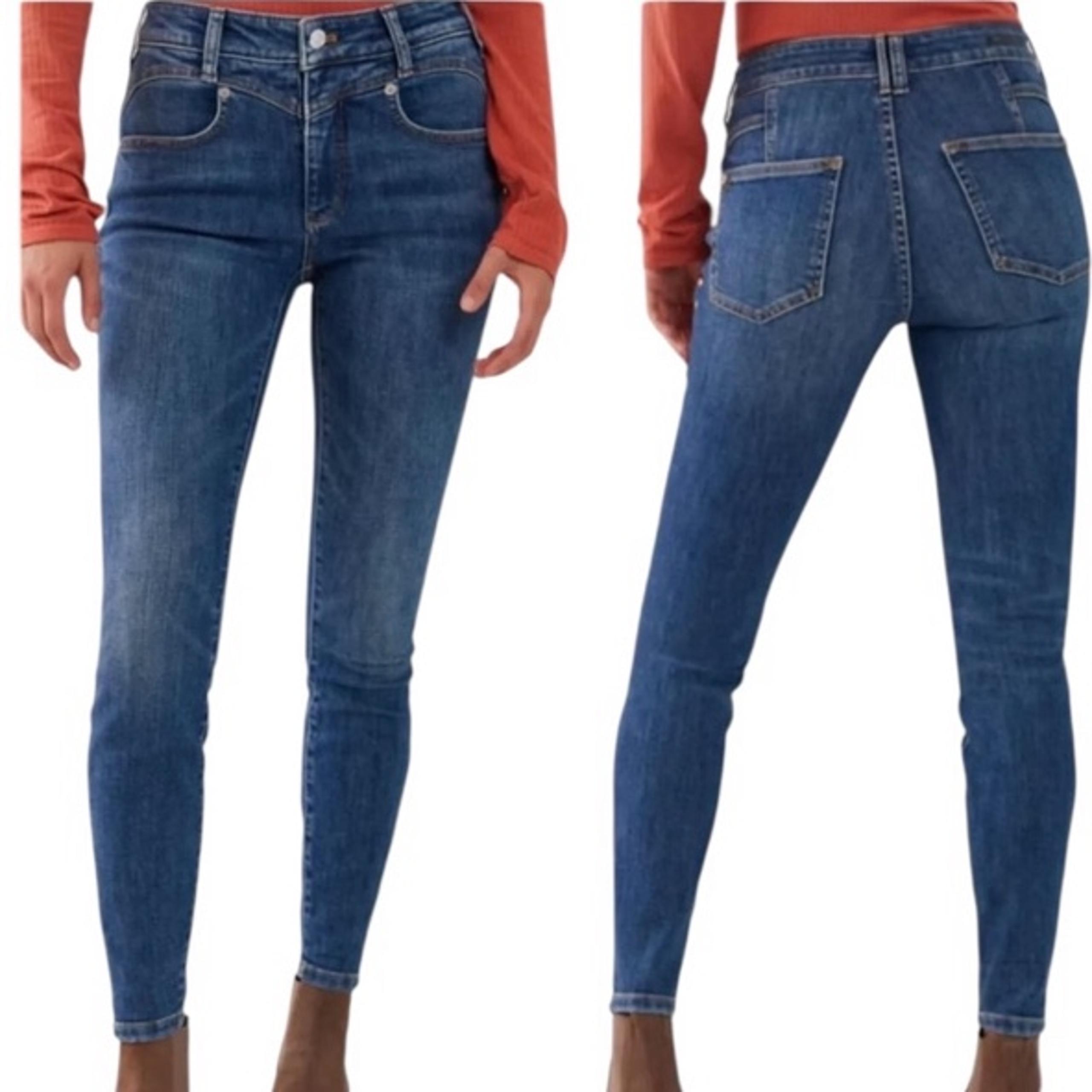 Anthropologie Pilcro Iris High-Rise Skinny Women's Blue Jeans Size 27
