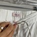 Per se white linen blend wide leg boho beach pants 1X plus size