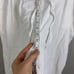 Per se white linen blend wide leg boho beach pants 1X plus size