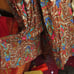Vintage 1990's Dress Set Small ELIZABETH JORDAN RAYON AFRO HIP HOP PRINT 2 Piece