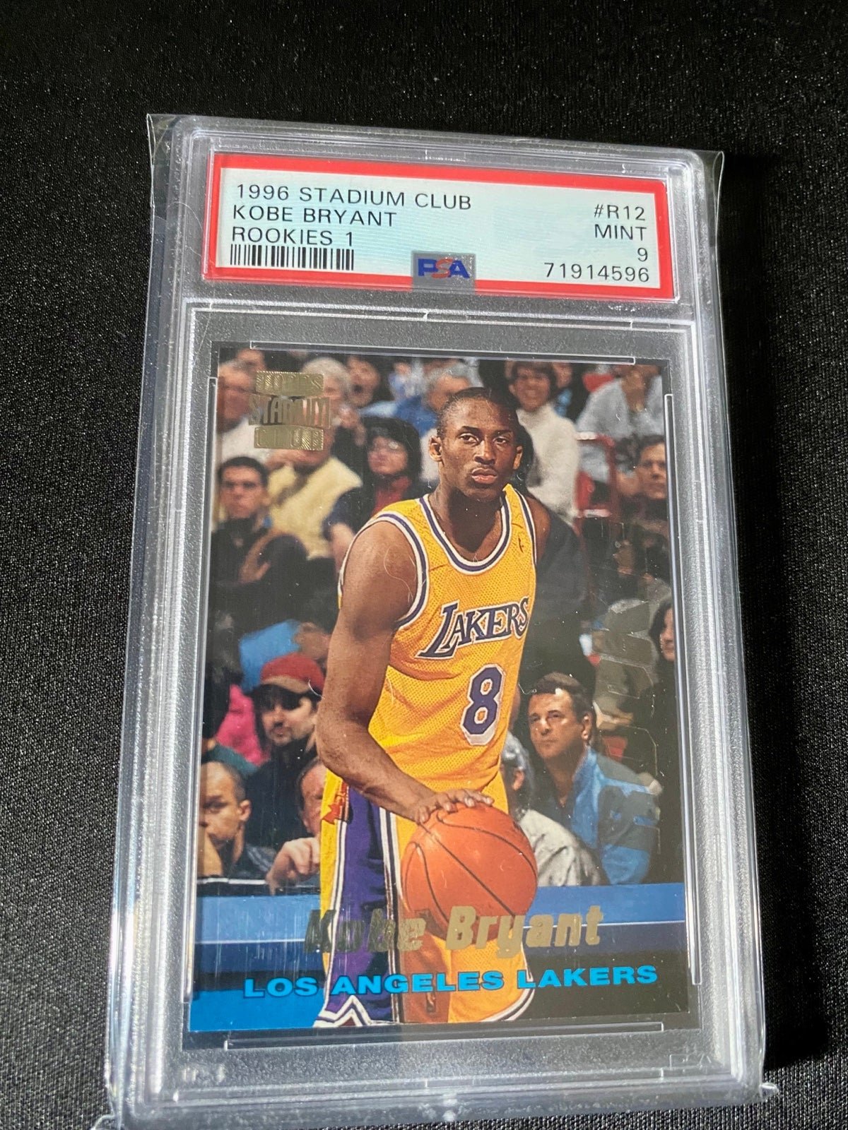1996 KOBE BRYANT ROOKIE PSA 9
