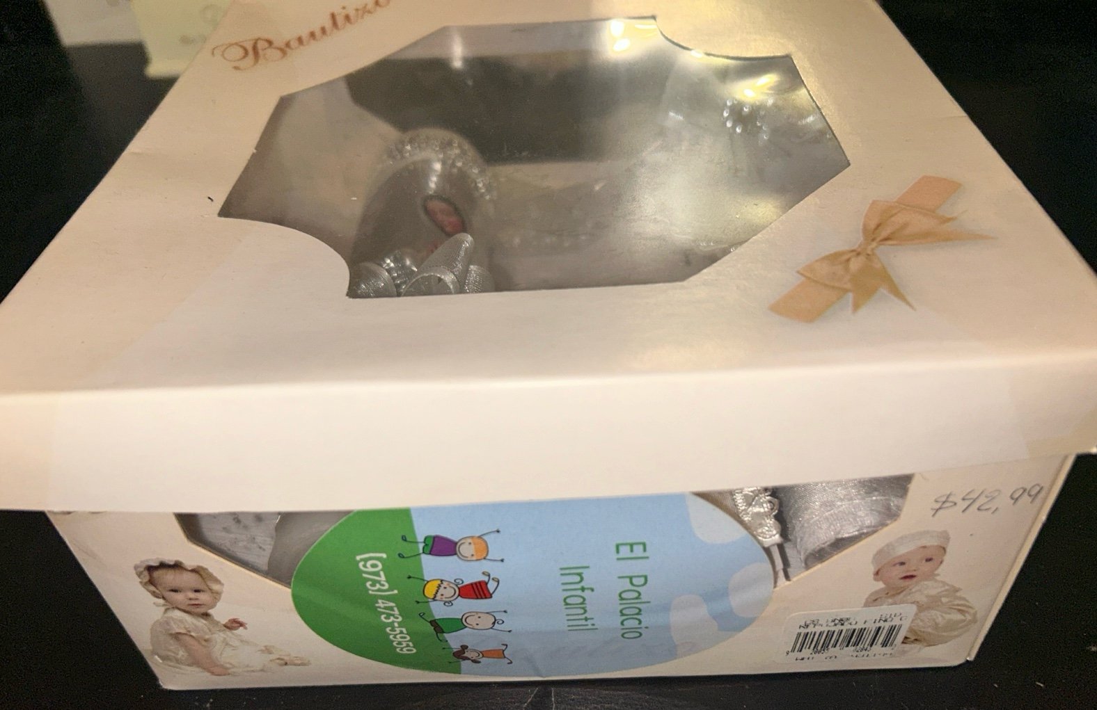 Baptism candle set