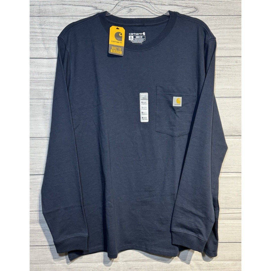 Carhartt Women's WK126 Workwear Pocket Long-Sleeve T-Shirt